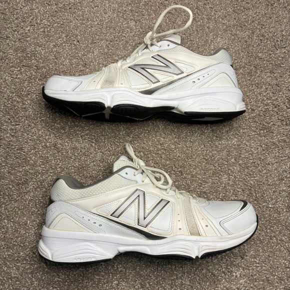 New Balance 519 Walking Shoes Mens 12 Wide White Running Sneakers Dad MX519WG main image 5